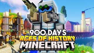 I Survived 900 Days in the Ages of History in Minecraft [FULL MOVIE]