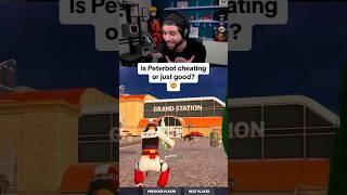 Is PETERBOT cheating? #fortniteclips #forniteshorts