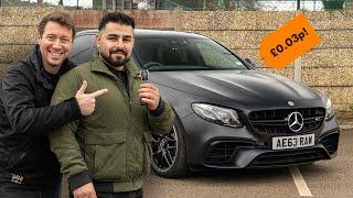 Man Wins Mercedes For £0.03 With BOTB And Gives Christian A Big Kiss