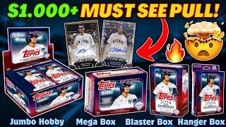 *MUST SEE PULLS! 2024 TOPPS SERIES 2 BASEBALL RETAIL VS HOBBY JUMBO BOX!️