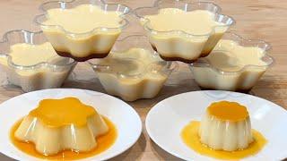 Bánh Flan Không Cần Hấp Hoặc Nướng Cách Làm Thơm Ngon Mềm Mịn | No Steam Flan