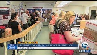 Busiest day for U.S. postal service