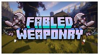 The BEST WEAPON MOD for MINECRAFT! (Fabled Weaponry)