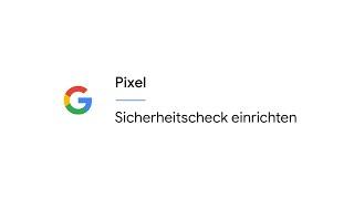 Sicherheitscheck einrichten  | Pixel