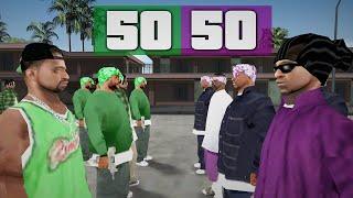 GTA San Andreas DYOM - Grove street vs Ballas