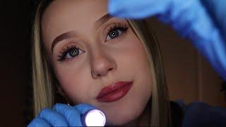 ASMR Closely Examining You | Glove Sounds, Flashlight Triggers, Personal Attention