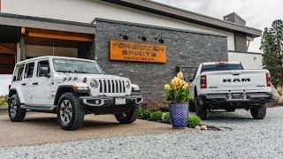 Kelowna Chrysler visits Forbidden Spirits Distilling Co.