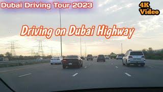 Fast Track on Dubai Roads / Driving on Dubai Highway / How To Drive on Dubai Highway / Fast Drive .