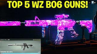 NEW Top 5 OVERPOWERED LOADOUTS for WARZONE BO6!  (Meta Best Class Setups Warzone Best Guns)