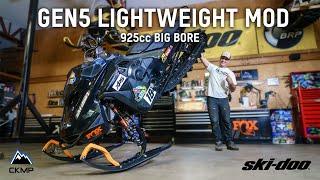 I Built a 925cc Big Bore Skidoo That's INSANELY LIGHTWEIGHT!