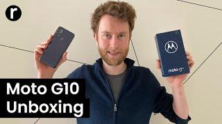 Moto G10 Unboxing and First Impressions | Recombu