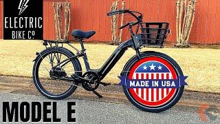 MADE IN USA eBike! Electric Bike Co $1699 Model E | 1000watt 48V Highly Customizable from factory