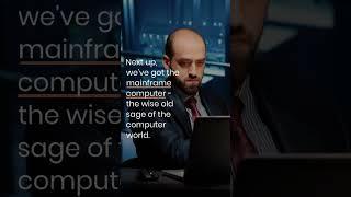 Supercomputer vs Mainframe computer ️ #shorts #thatcomputergirl #typesofcomputer