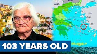 People On This Remote Greek Island Live OVER 100 Years