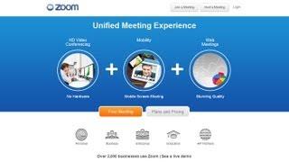 The Zoom Unified Meeting Experience by Mike Downes Zoom.us