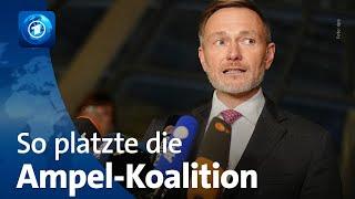 Koalition am Ende: Kanzler Scholz will im Januar Vertrauensfrage stellen