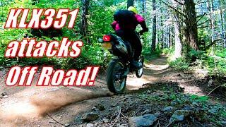 Stage 3 KLX351 takes on Oregon Forest Trails!