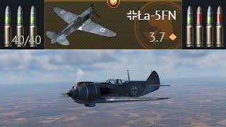 German La-5FN and broken cannons | War Thunder Compilation