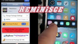 Definitely Must Have iPhone Cydia Tweak: Reminisce Cydia Tweak