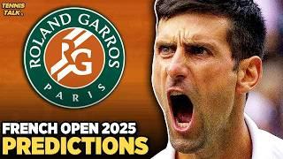 French Open 2025 Predictions | Tennis Talk Plus