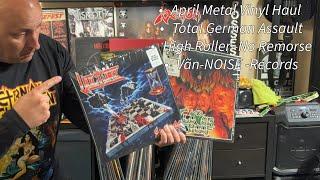 2024 April Metal HUGE Vinyl Record Haul...Total German Assault. High Roller  No Remorse Vãn