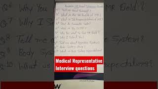 Fresher MR / HR ask interview questions