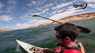 Epic Downwind Paddle in a Desert!