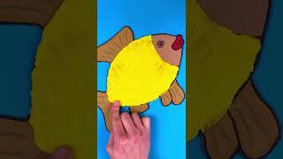  Make a cute little fish out of playdough! Give it lots of colors and scales! 