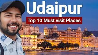 Udaipur | Udaipur Tourist places | Top 10 places to visit in Udaipur | Udaipur must visit places