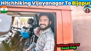 Hitchhiking Vijayanagar To Bijapur  | Hitchhiking | Vlogger Veera