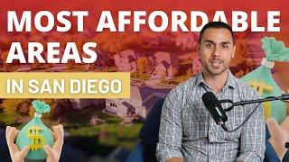 Most AFFORDABLE Areas in San Diego to Live In 2024