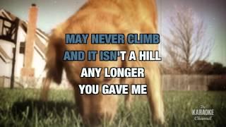 You Gave Me A Mountain in the style of Gene Watson | Karaoke with Lyrics