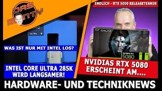 Nvidia RTX 5000 Releasetermin - RTX 5080 erscheint am....| Ryzen 9800X3D stürmt die Charts | News