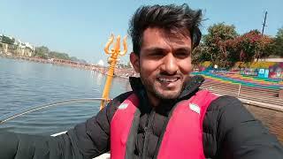 Enjoyed boating in shipra river Ujjain  | My cute labrador puppy 