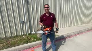 JR Helpful Hardware | Stihl MS 180 C-BE Chainsaw | Easy2Start Chainsaw Starting