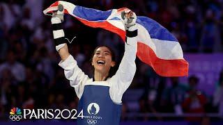 Panipak Wongpattanakit clutch in three round thriller to win gold | Paris Olympics | NBC Sports