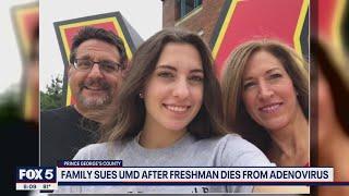 University of Maryland sued by family of freshman who died from adenovirus | FOX 5 DC