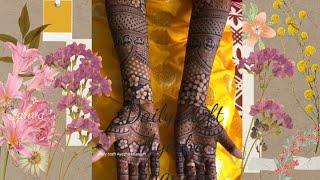 Bridal Mehandi Design By Ayesha ️ Daily Craft Ayesha khanam