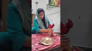 #घर में लड्डू गोपाल जी की प्राण प्रतिष्ठा कैसे करें।#pranpratishtha #Viralshort #youtubeshorts ....