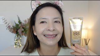 3W Clinic Collagen & Luxury Gold BB Cream Wear Test - Korean Sunscreen | Tiana Le