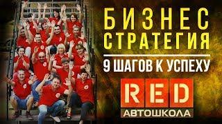 Как достичь поставленных целей в бизнесе? Стратегия развития сети Автошкол RED.