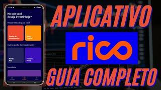 Como Utilizar o APP da Rico Investimentos - TUTORIAL COMPLETO