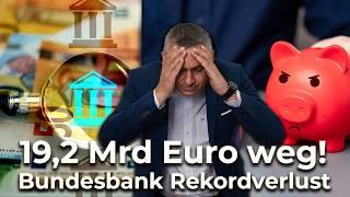 Geld verzockt – Bundesbank Rekordverlust! Jetzt zahlen wir alle die Zeche!