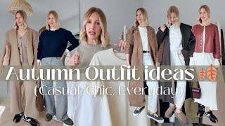 AUTUMN OUTFIT IDEAS   Elevate Your Everyday Style With These Casuial Chic Fall Outfit Formulas