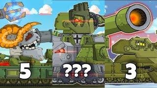 Top 15 Tank cartoon Evolutions || Home animations all top tanks evolution rank 2018-2024