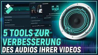 5 Tools in Filmora zur Verbesserung des Audios Ihrer Videos | Wondershare Filmora Tutorial