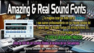 Amazing & Real Sound Fonts Tutorial Vanbasco