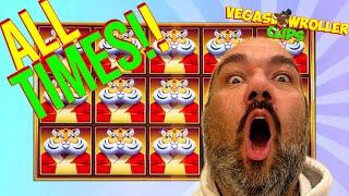 BACK TO BACK WINNING STYLE!! with VegasLowRoller on Coin Combo Terrific Tiger Slot Machine