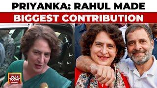 Rahul Made Biggest Contribution: Priyanka Gandhi's Spectacular Victory In Wayanad, Credits Brother