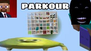 MINECRAFT PARKOUR IN KEYBOARD & MOUSE First Experience